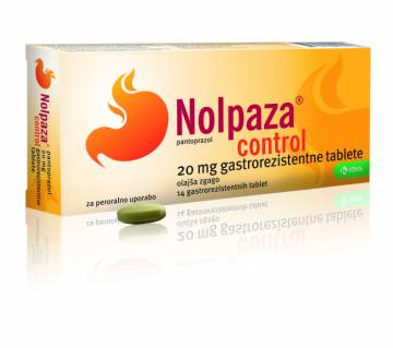 Nolpaza tablete za želodčno kislino