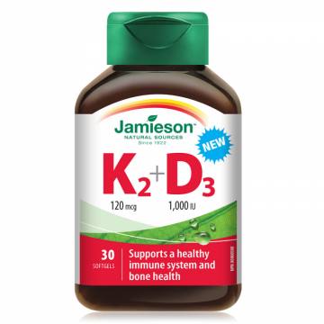 kapsule za uživanje z vitaminom D3 in K2