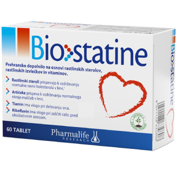 Biostatine tablete z izvlečkom rdečega riža