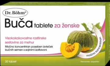 Bučne tablete za ženske in uhajanje urina