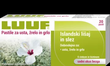 Pastile islandskega lišaja in sleza za grlo